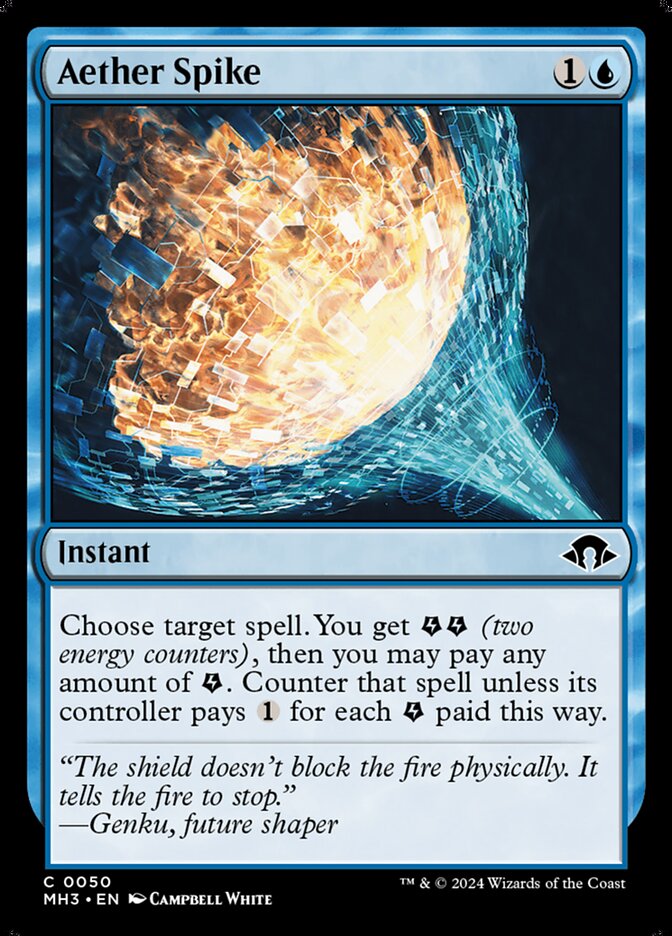 MTG Card Title: Aether Spike MH3/50