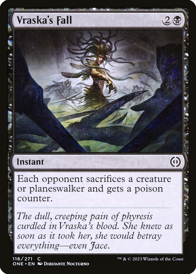 MTG Card Title: Vraska's Fall ONE/116