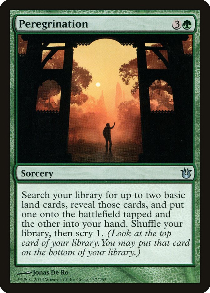 MTG Card Title: Peregrination BNG/132