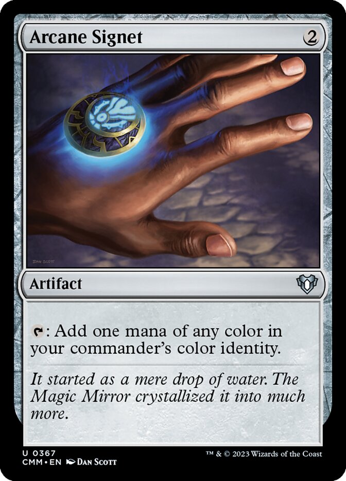 MTG Card Title: Arcane Signet CMM/367