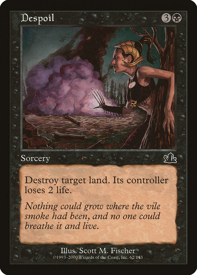 MTG Card Title: Despoil PCY/62