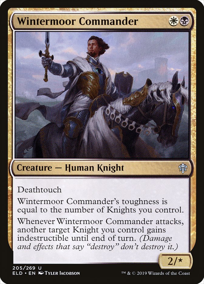 MTG Card Title: Wintermoor Commander ELD/205