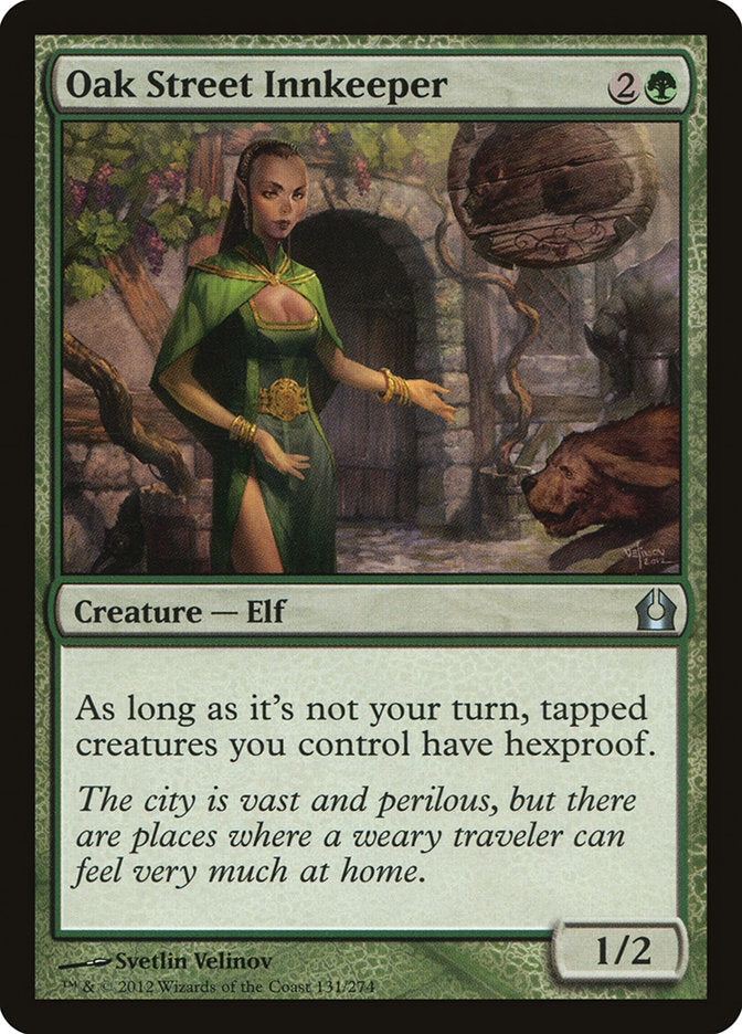 MTG Card Title: Oak Street Innkeeper RTR/131