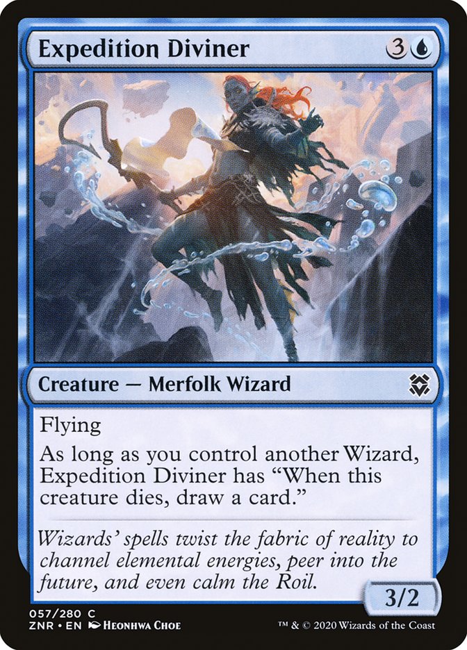 MTG Card Title: Expedition Diviner ZNR/57
