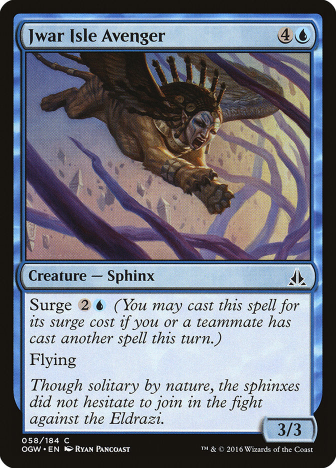 MTG Card Title: Jwar Isle Avenger OGW/58