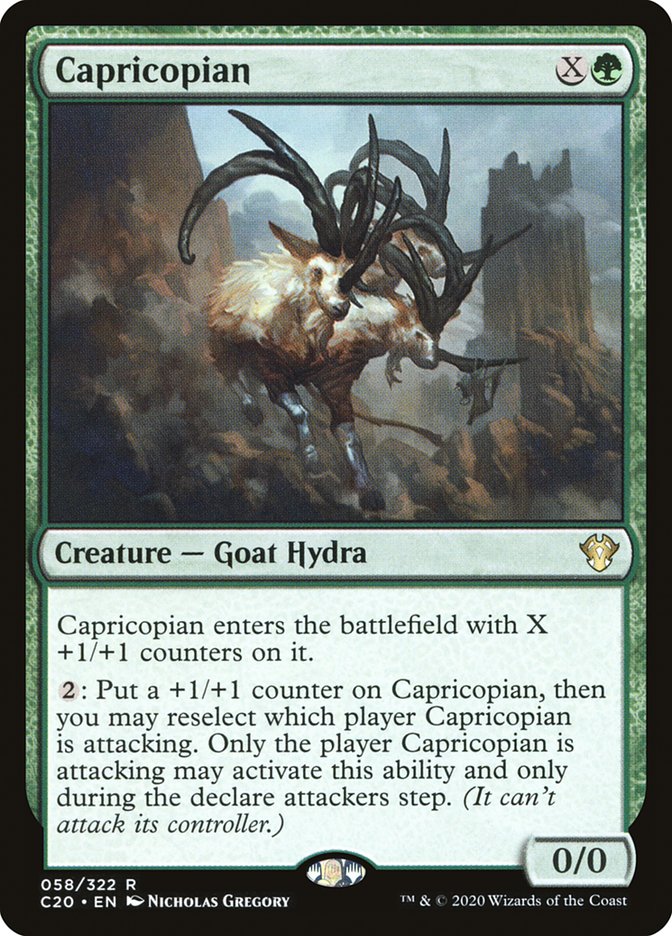 MTG Card Title: Capricopian C20/58