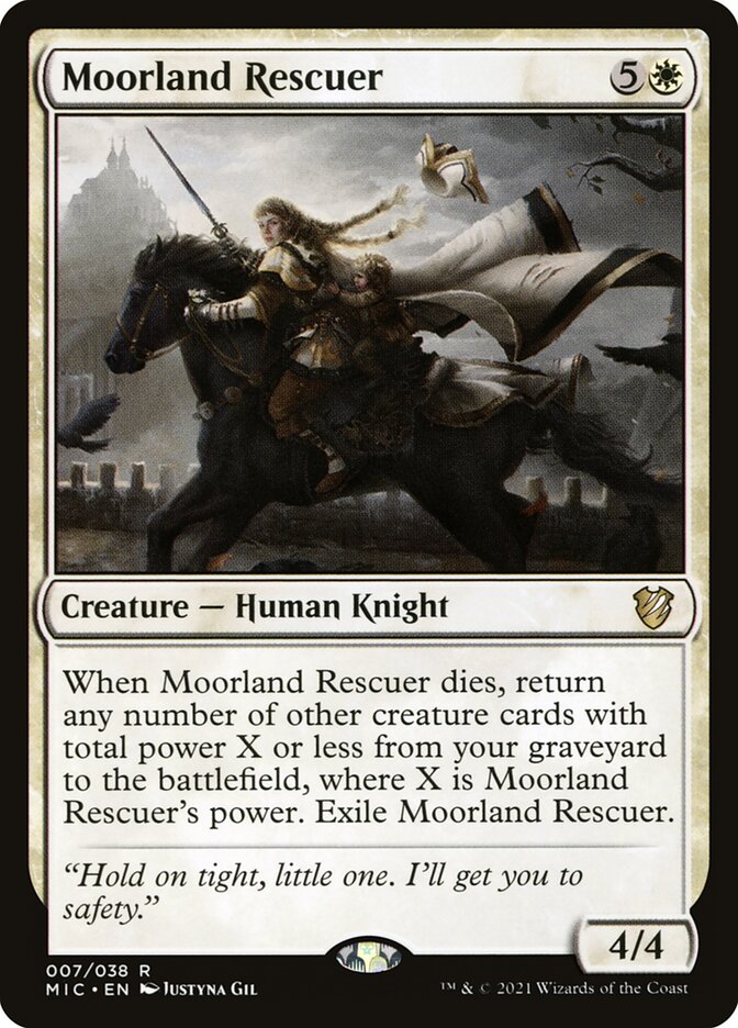 MTG Card Title: Moorland Rescuer MIC/7