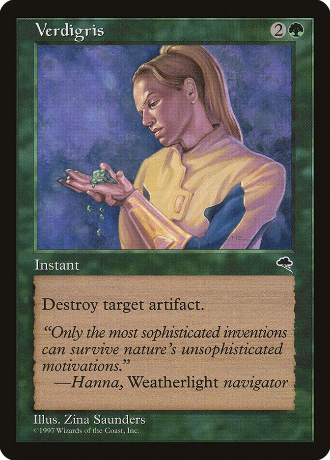 MTG Card Title: Verdigris TMP/264