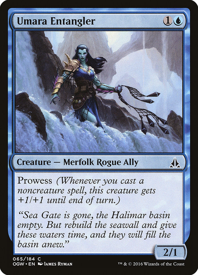 MTG Card Title: Umara Entangler OGW/65