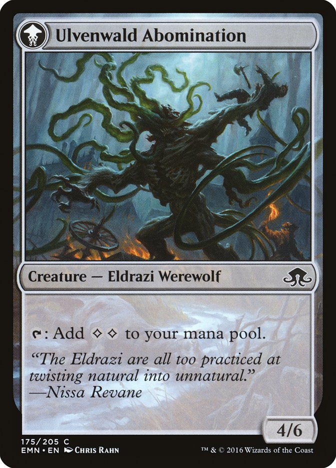 Ulvenwald Captive // Ulvenwald Abomination EMN/175