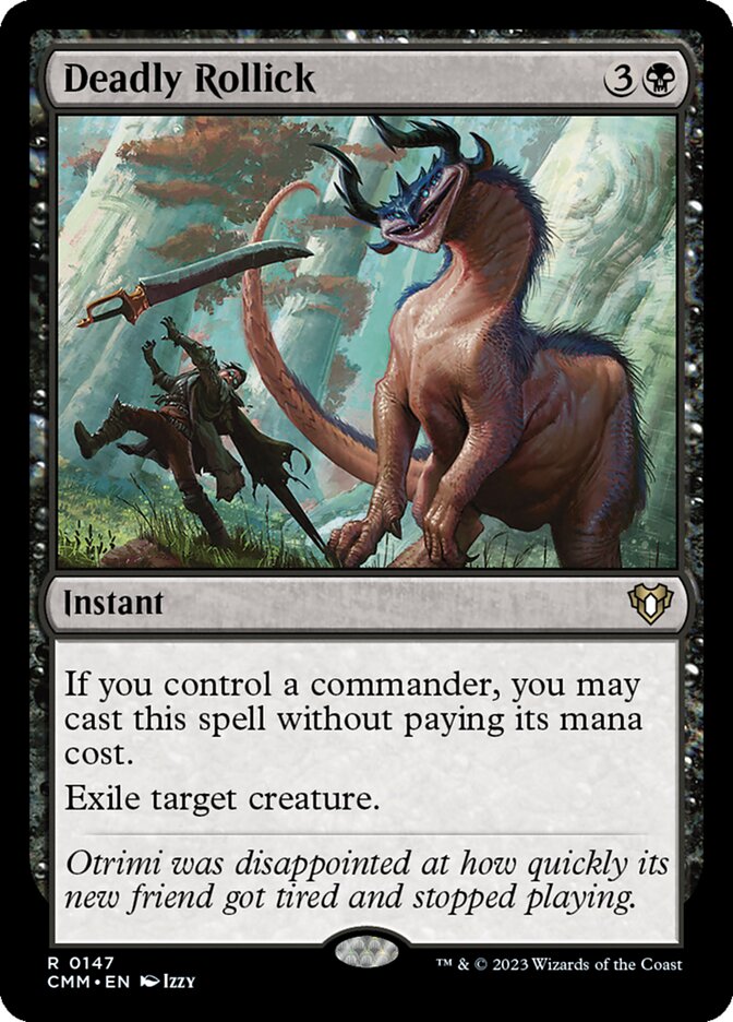 MTG Card Title: Deadly Rollick CMM/147