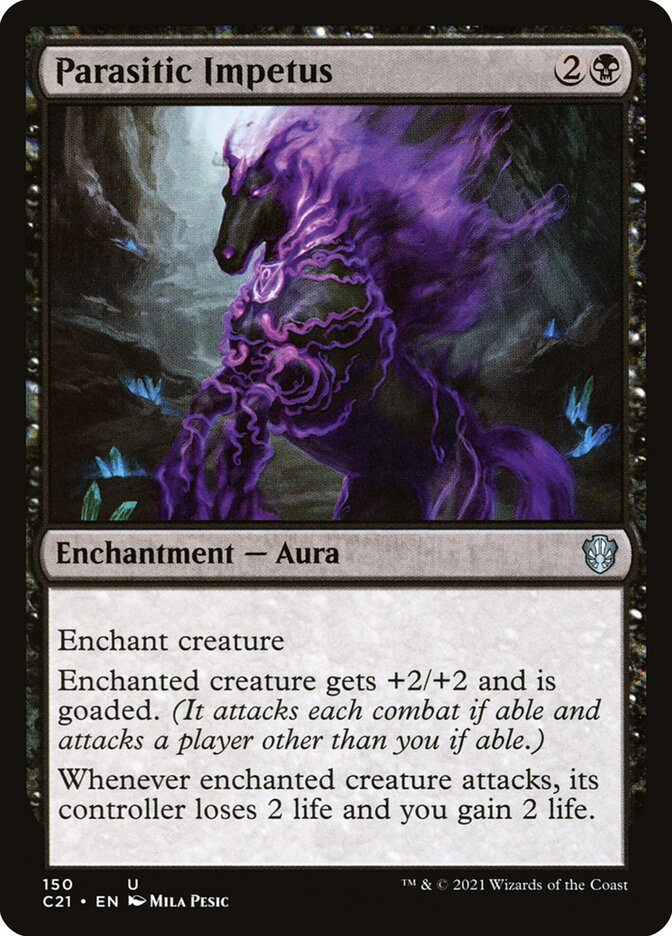 MTG Card Title: Parasitic Impetus C21/150