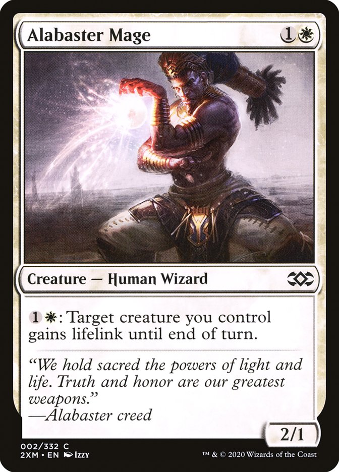 MTG Card Title: Alabaster Mage 2XM/2