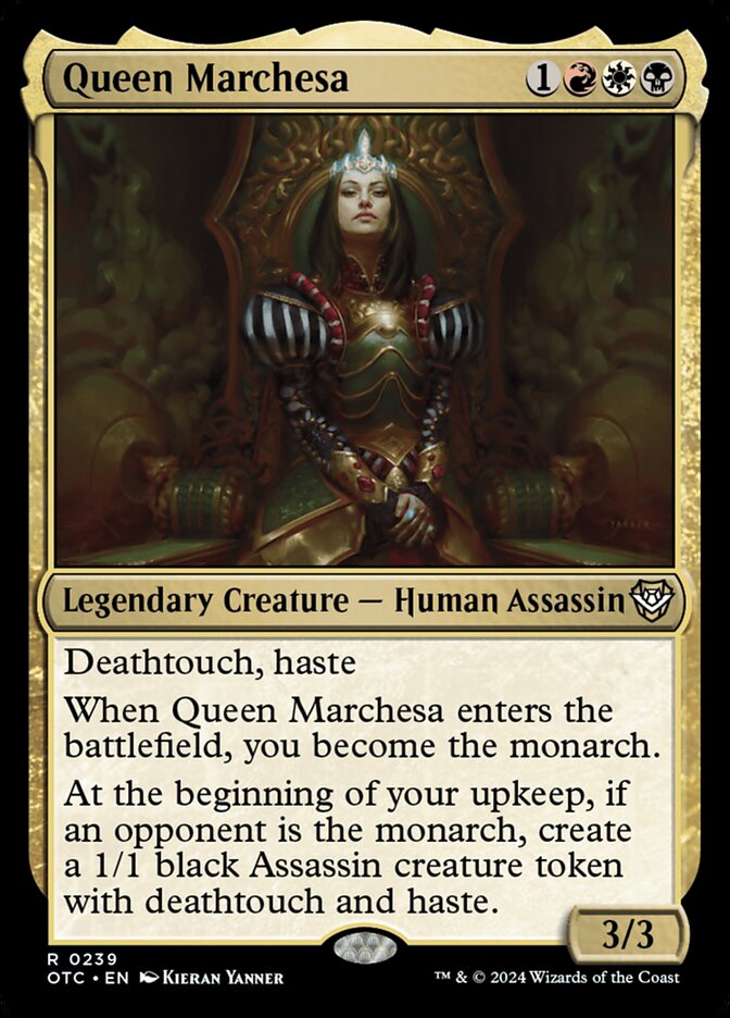 MTG Card Title: Queen Marchesa OTC/239