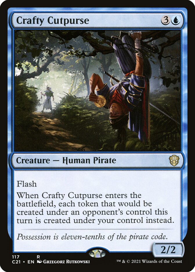 MTG Card Title: Crafty Cutpurse C21/117