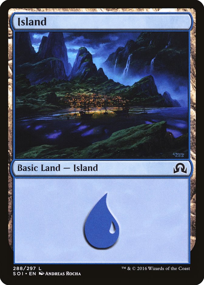 MTG Card Title: Island SOI/288