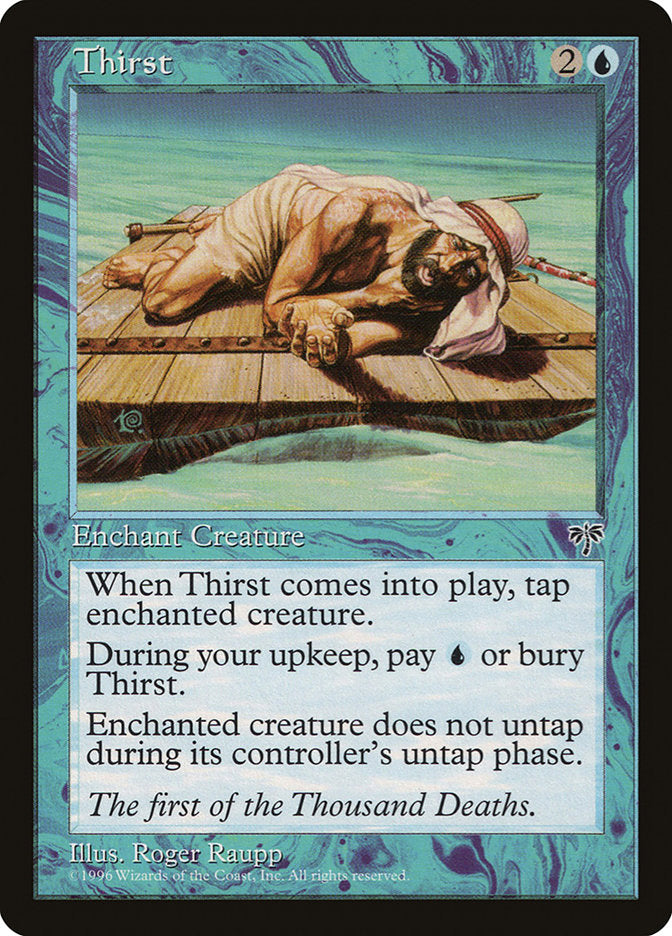 MTG Card Title: Thirst MIR/99