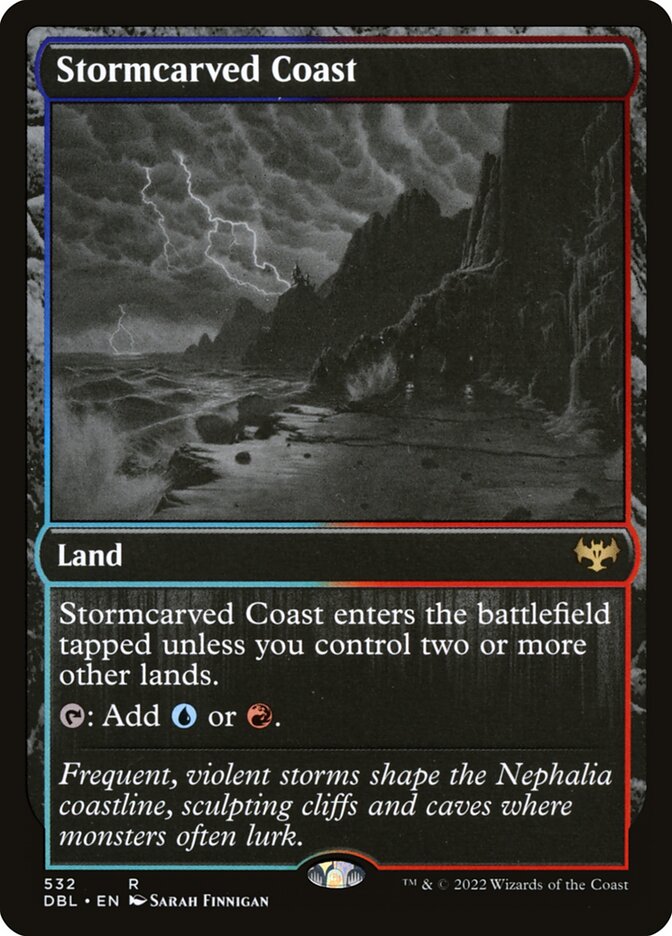 MTG Card Title: Stormcarved Coast DBL/532