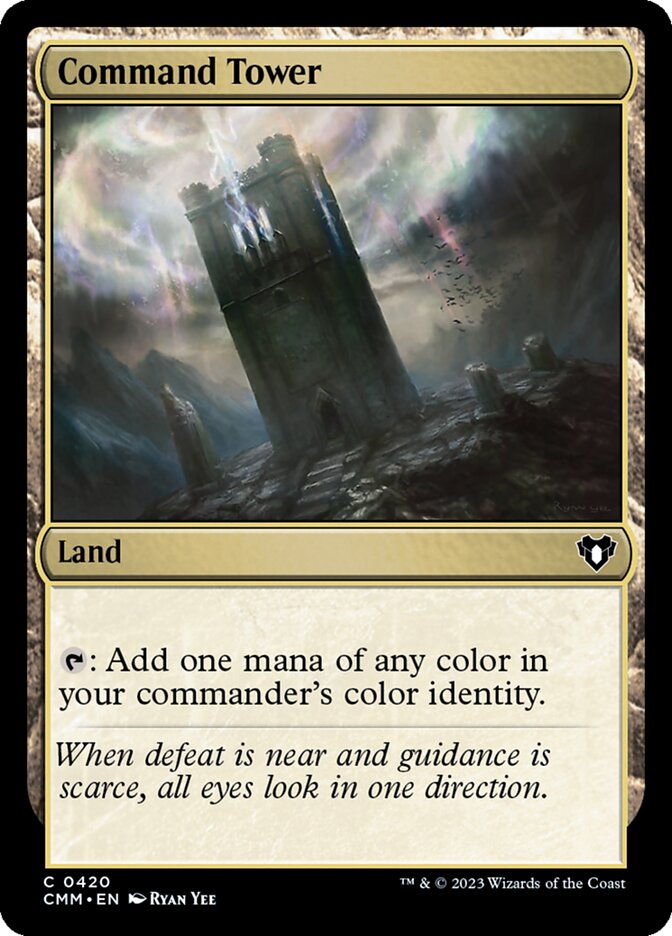 MTG Card Title: Command Tower CMM/420