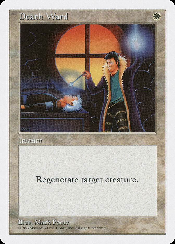 MTG Card Title: Death Ward 5ED/25