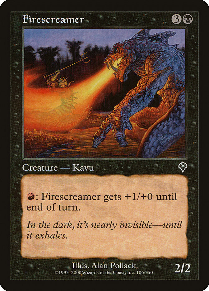 MTG Card Title: Firescreamer INV/106