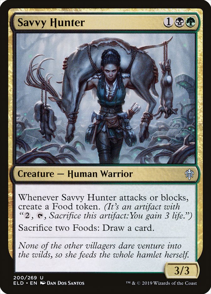 MTG Card Title: Savvy Hunter ELD/200