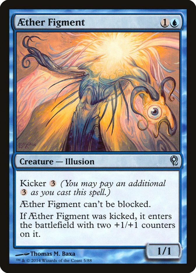 MTG Card Title: Aether Figment DDM/5