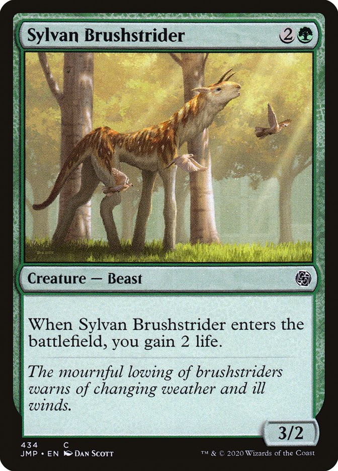MTG Card Title: Sylvan Brushstrider JMP/434