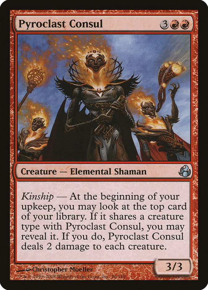 MTG Card Title: Pyroclast Consul MOR/96