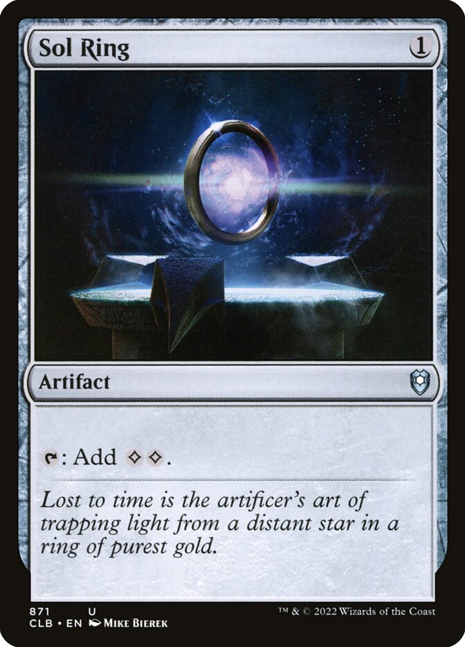 MTG Card Title: Sol Ring CLB/871