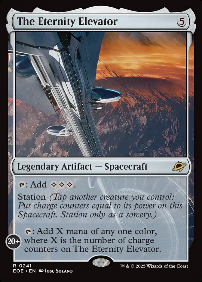 MTG Card Title: The Eternity Elevator EOE/241