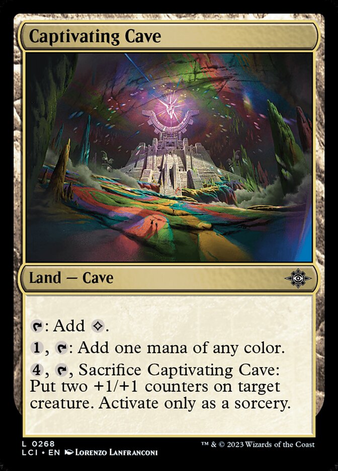 MTG Card Title: Captivating Cave LCI/268