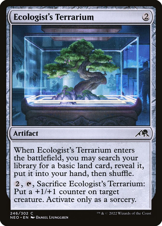 MTG Card Title: Ecologist's Terrarium NEO/246