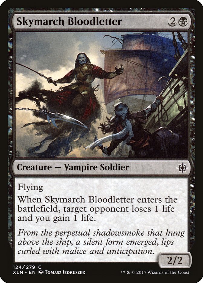 MTG Card Title: Skymarch Bloodletter XLN/124