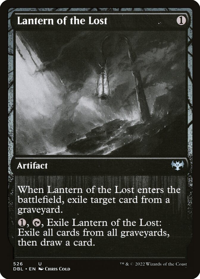 MTG Card Title: Lantern of the Lost DBL/526