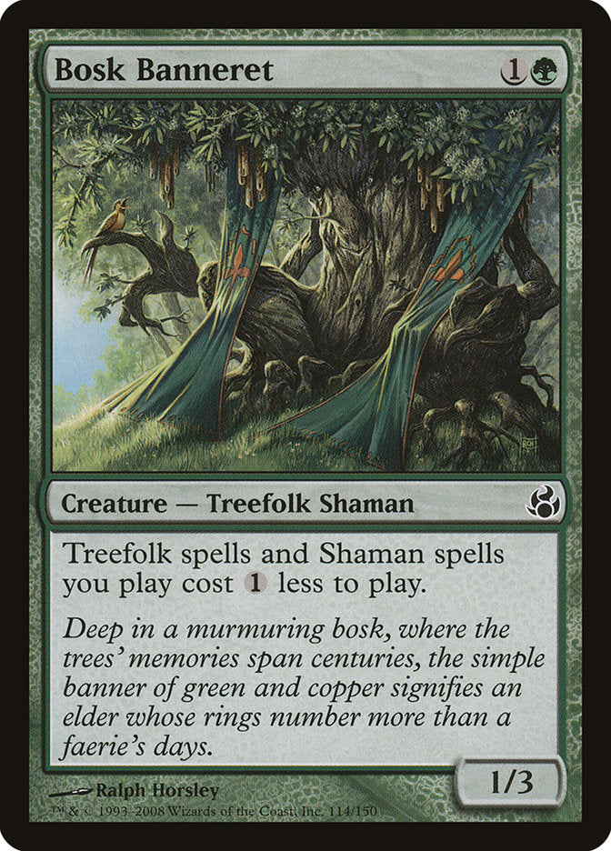 MTG Card Title: Bosk Banneret MOR/114