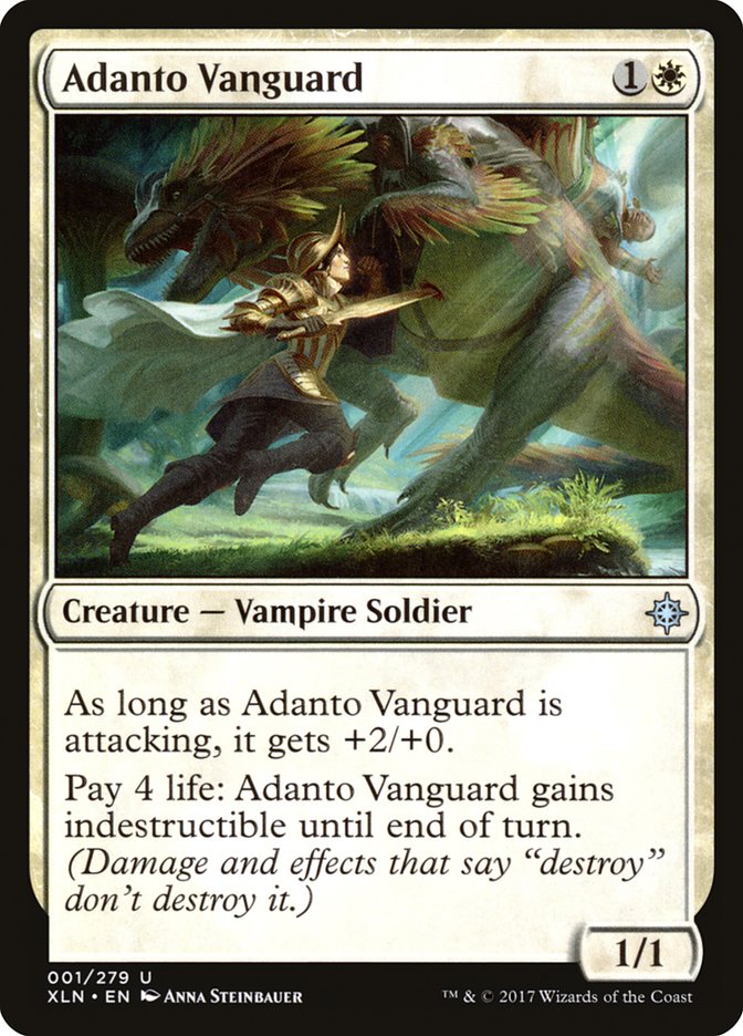MTG Card Title: Adanto Vanguard XLN/1