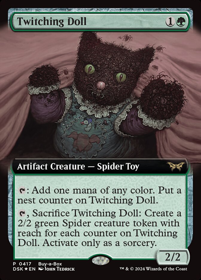MTG Card Title: Twitching Doll DSK/417