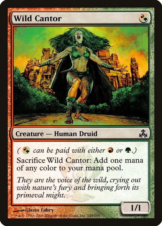 MTG Card Title: Wild Cantor GPT/149