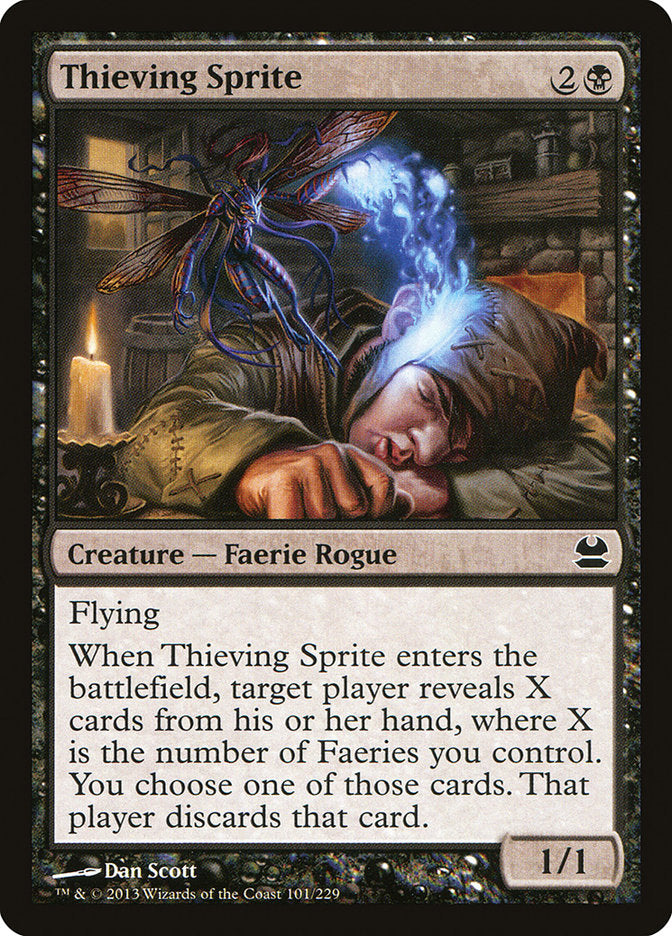 MTG Card Title: Thieving Sprite MMA/101