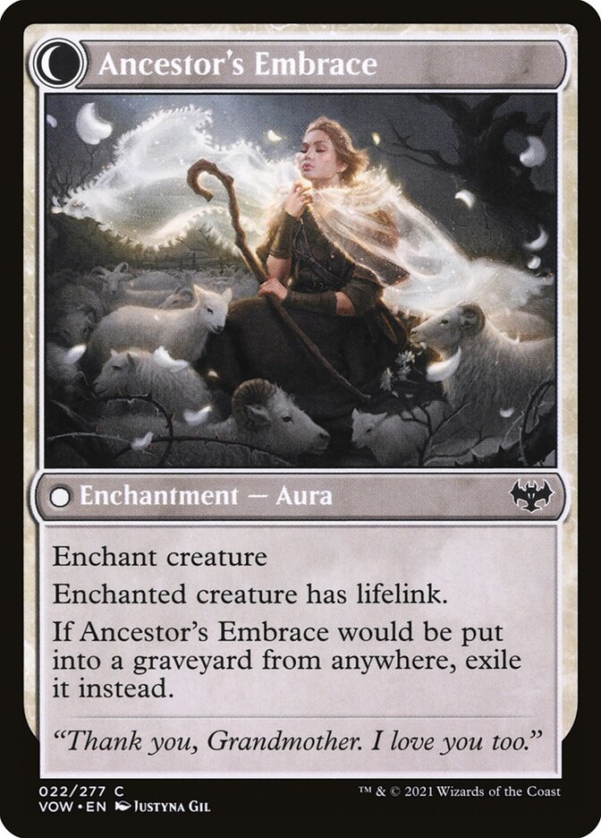 Kindly Ancestor // Ancestor's Embrace VOW/22
