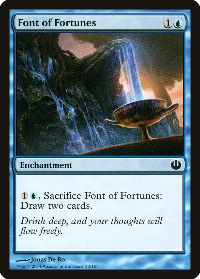 MTG Card Title: Font of Fortunes JOU/38
