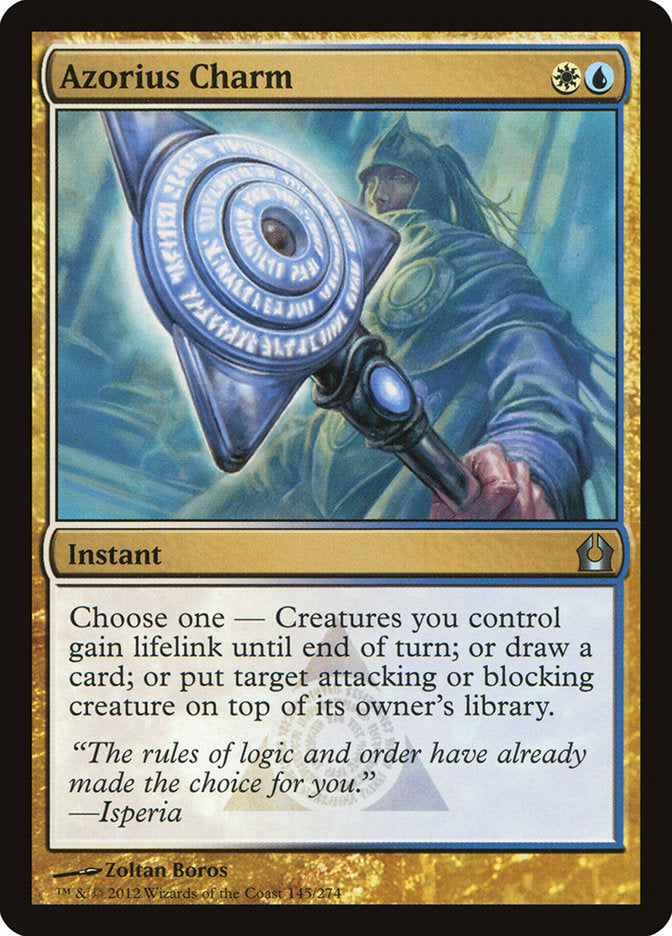 MTG Card Title: Azorius Charm RTR/145