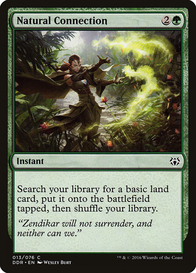 MTG Card Title: Natural Connection DDR/13