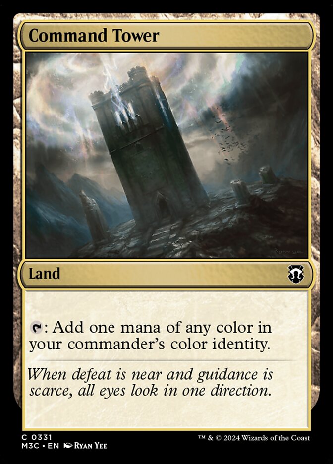 MTG Card Title: Command Tower M3C/331