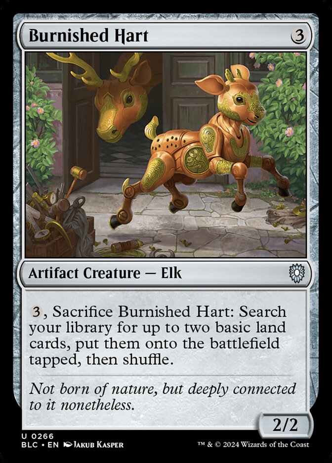 MTG Card Title: Burnished Hart BLC/266