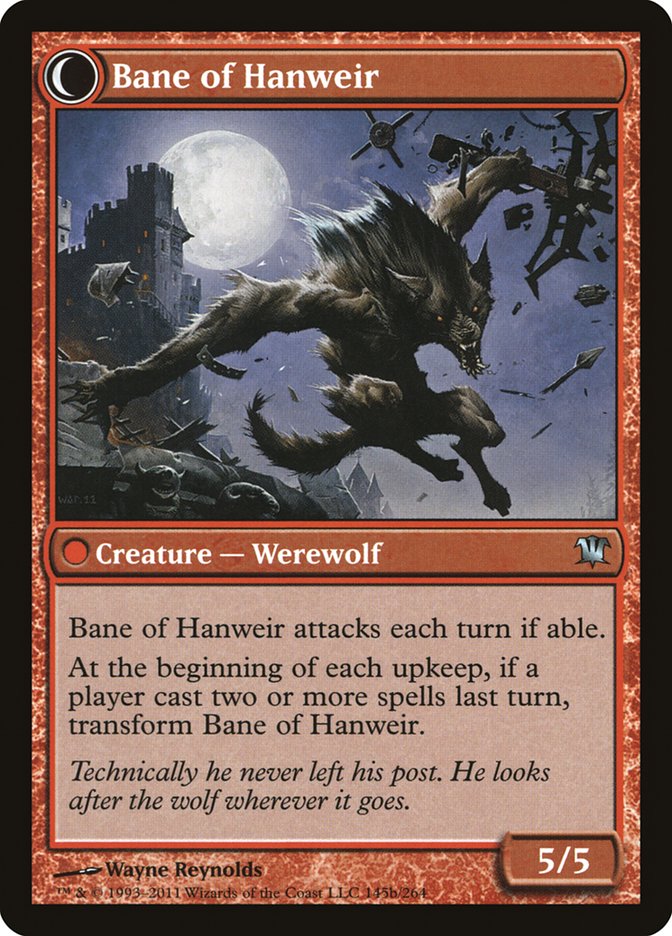 Hanweir Watchkeep // Bane of Hanweir ISD/145