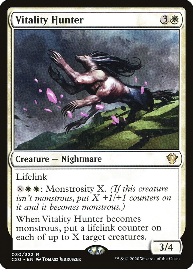 MTG Card Title: Vitality Hunter C20/30