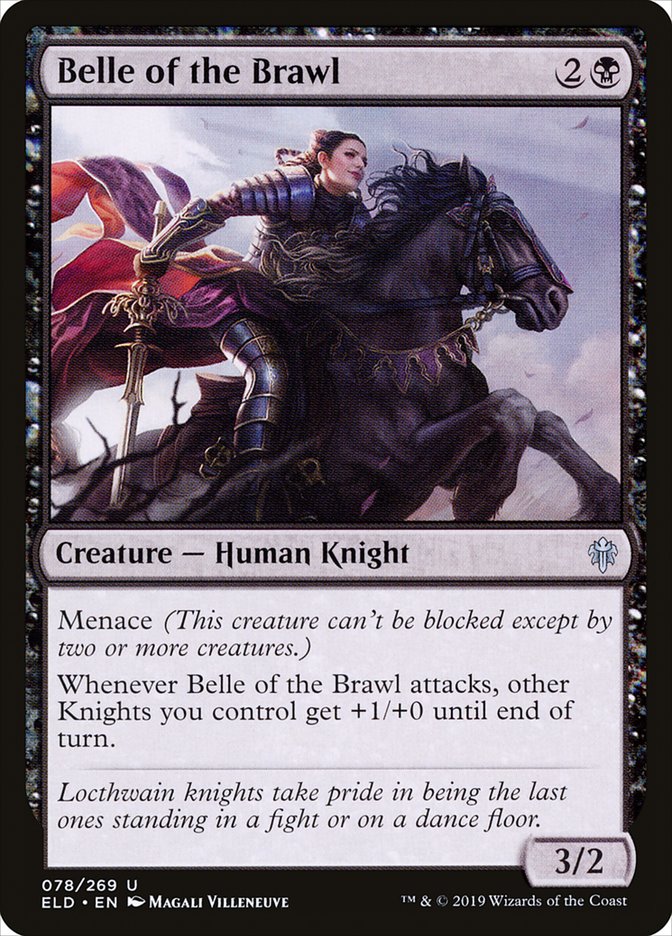 MTG Card Title: Belle of the Brawl ELD/78