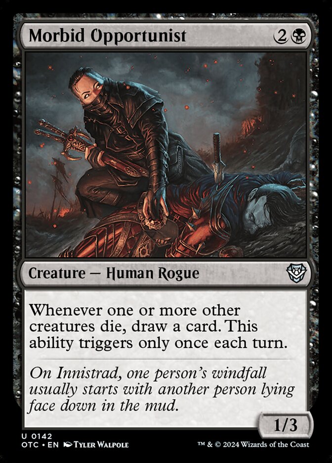 MTG Card Title: Morbid Opportunist OTC/142